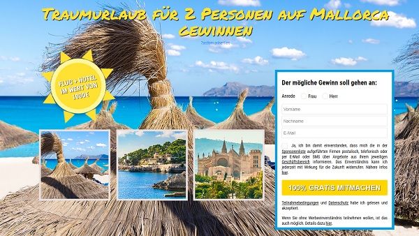 Mallorca Reise Gewinnspiel Traumurlaub 2019