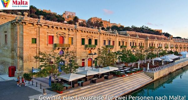 Malta Reise Gewinnspiel Luxusurlaub 2 Personen