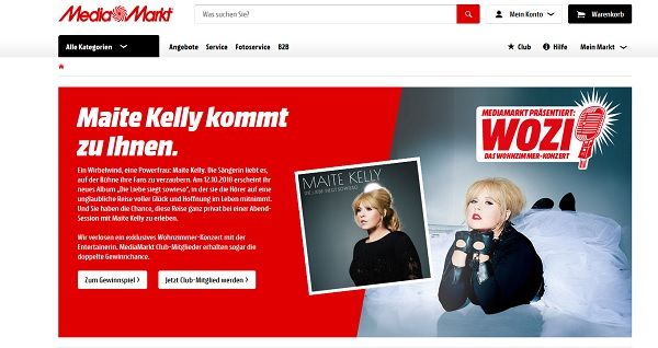 Media Markt Gewinnspiel Maite Kelly Wohnzimmer Konzert