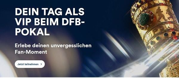 Targo Bank Gewinnspiel DFB Pokalspiel Rödinghausen vs. Bayern Reise