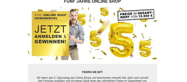 XXXL Möbel Lutz Gewinnspiel 5.000 Euro Gutschein
