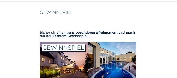 frei Öl Reise Gewinnspiel Lindner Hotel & Spa Binshof Speyer