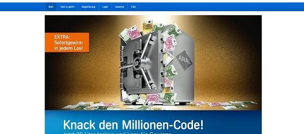 Aral Gewinnspiel 1 Million Euro Hauptgewinn