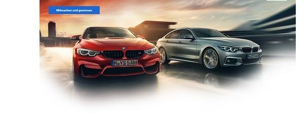 BMW Auto-Gewinnspiel 4er BMW fahren