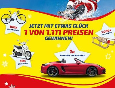 Ferrero Auto Gewinnspiel Porsche 718 Boxster gewinnen