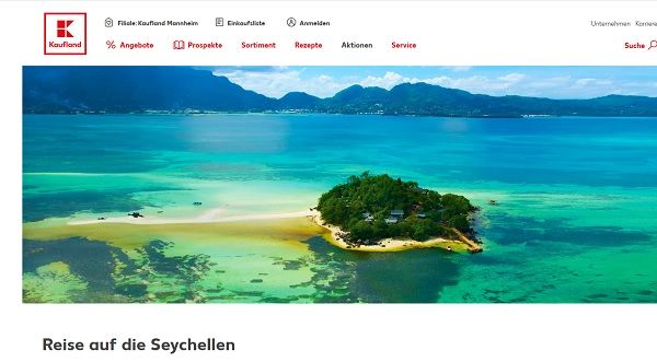 Kaufland Gewinnspiel Seychellen Reise gewinnen