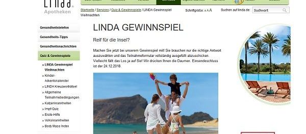 Linda Apotheken Reise Gewinnspiel Portugal Urlaub