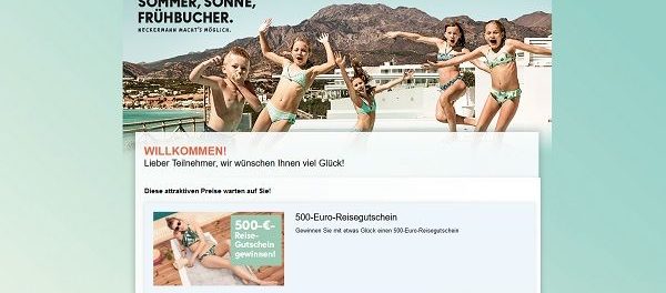 Neckermann Reisen Gewinnspiel 500 Euro Gutschein