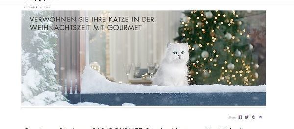 Purina Gourmet Gewinnspiel 222 Katzenfutterpakete