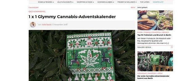 Q.iez Magazin Gewinnspiel Glymmy Cannabis-Adventskalender