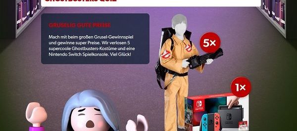 toggo Gewinnspiel Ghostbusters Quiz Nintendo Switch Konsole