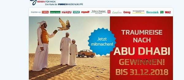 Abu Dhabi Reise Gewinnspiel Globista