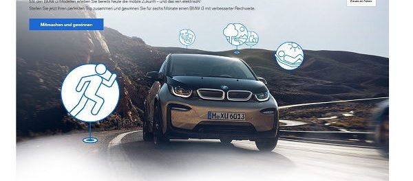 Auto Gewinnspiele BMW i3 für 6 Monate kostenlos