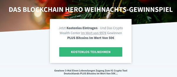 Blockchain Hero Weihnachts-Gewinnspiel