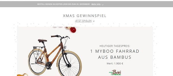 Esprit Gewinnspiel Myboo Bambus Fahrrad gewinnen