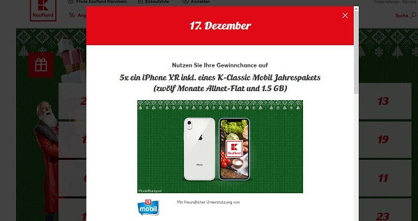 Kaufland Gewinnspiele 5 Apple iPhone XR