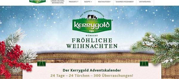 Kerrygold Adventskalender Gewinnspiel 2018