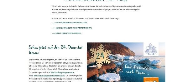 Kneipp Weihnachts-Gewinnspiel Rügen Reise
