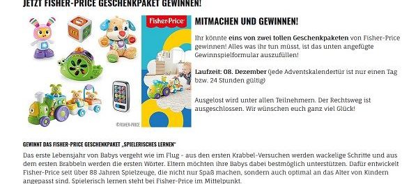 Kribbelbunt Adventskalender Gewinnspiel Türchen 8