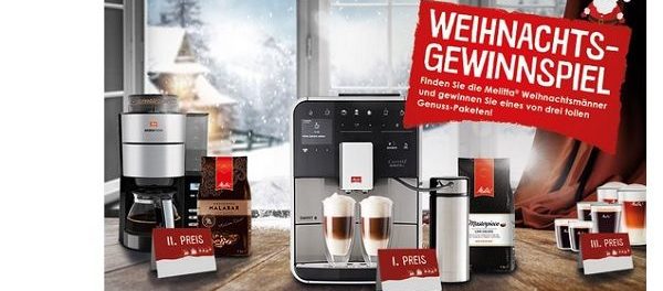 Melitta Weihnachtsgewinnspiel 2018 Kaffeevollautomat