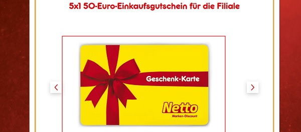 Netto Gewinnspiel Adventskalendertürchen 8 Gutscheine uvm.