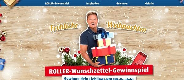 Roller Möbel Weihnachts_Wunschzettel Gewinnspiel 2018