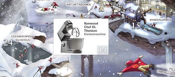Stiftung Warentest Gewinnspiel Kenwood Chef XL Titanium Küchenmaschine