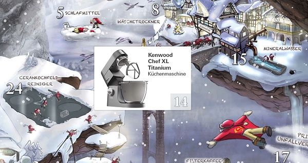 Stiftung Warentest Gewinnspiel Kenwood Chef XL Titanium Küchenmaschine
