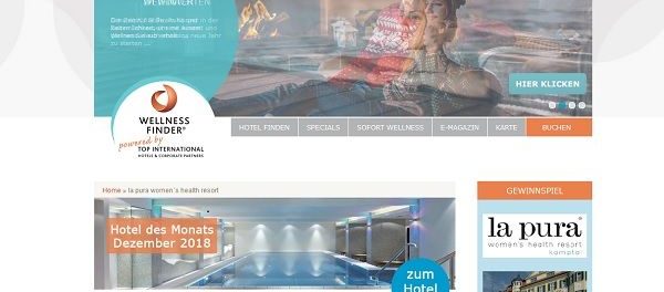 Wellnessfinder Gewinnspiel Österreich Wellnesswochenende