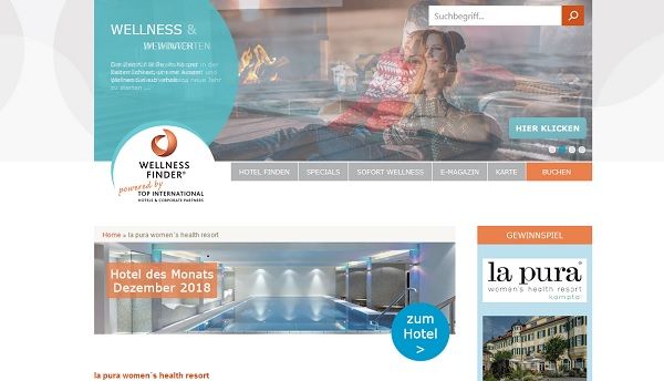 Wellnessfinder Gewinnspiel Österreich Wellnesswochenende