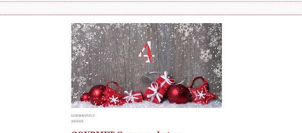 freundin Adventskalender Gewinnspiel tägliche Gewinne