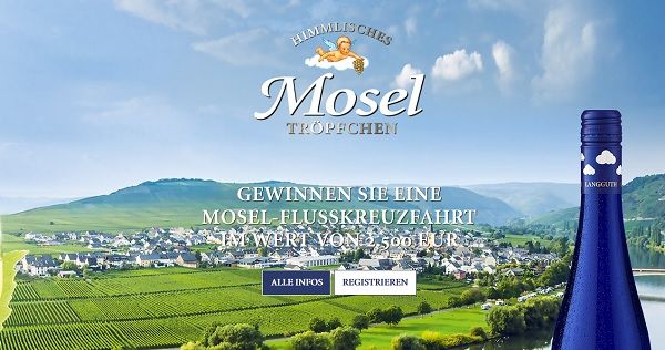 Flusskreuzfahrt Gewinnspiel Himmlisches Moseltröpchen