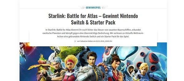 Gamez Magazin Gewinnspiel Nintendo Switch Spielkonsole Starter Paket