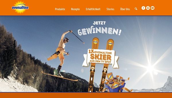 Ovomaltine Gewinnspiel Skier und Produktpakete gewinnen