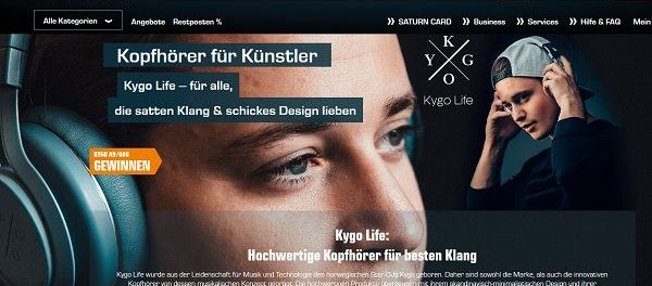 Saturn Gewinnspiel Kygo Life Kopfhörer