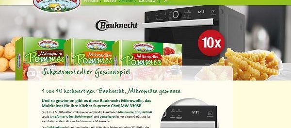 Schwarmstedter Gewinnspiel 10 Bauknecht Mikrowellengeräte
