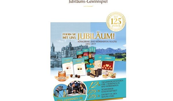 Schwermer Jubiläums Gewinnspiel 12 Traumwochenenden