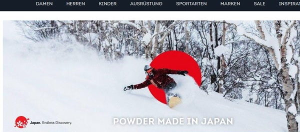 SportScheck Gewinnspiel Skireise nach Japan gewinnen