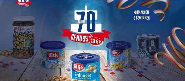 ültje Gewinnspiel wöchentliche und monatliche Verlosung