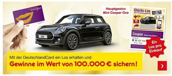 Auto Gewinnspiel Netto und DeutschlandCard Glücks-Los 2019