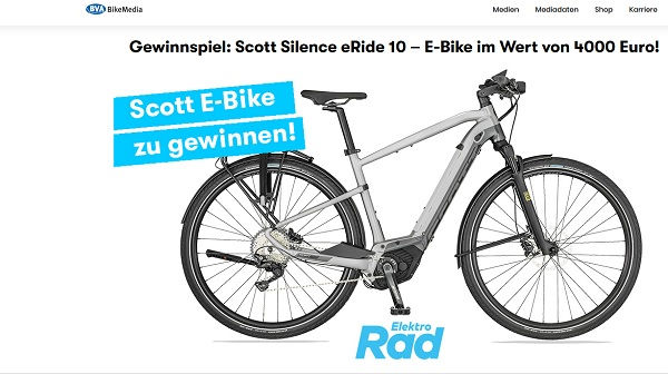 Elektro Rad Magazin Gewinnspiel Scott E-Bike