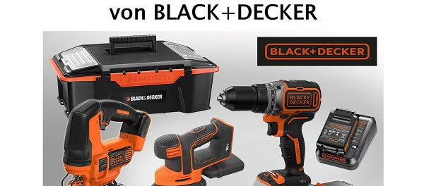 Gewinnspiel Black Decker Akku Werkzeuge Set