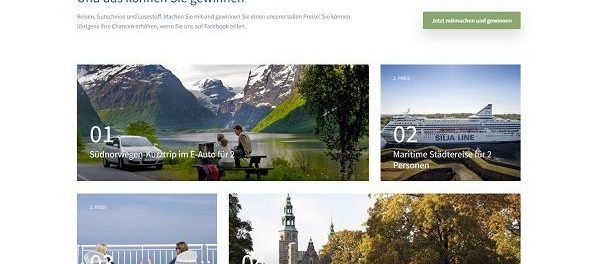 Nordic Winning Gewinnspiel E-Auto Reise und Reisegutscheine