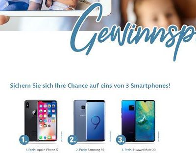 Smartphone Gewinnspiel Sommerlad Appel iPhone X gewinnen