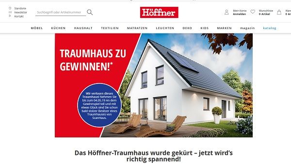 Verwunderlich Haus Gewinnspiel 2023 Bild