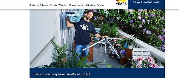 Leifheit Gewinnspiel Standwäschespinnen