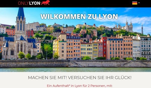 Lyon Reise Gewinnspiel Kurzurlaub zu Zweit gewinnen