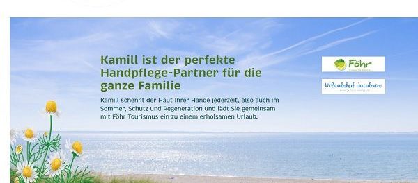Reise-Gewinnspiel Kamill Handcreme Insel Föhr Urlaub