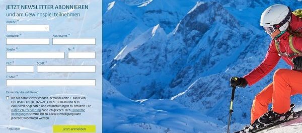 Wintersport Gewinnspiel Oberstdorf Kleinwalsertal Skiurlaub