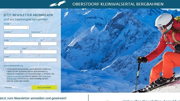 Wintersport Gewinnspiel Oberstdorf Kleinwalsertal Skiurlaub